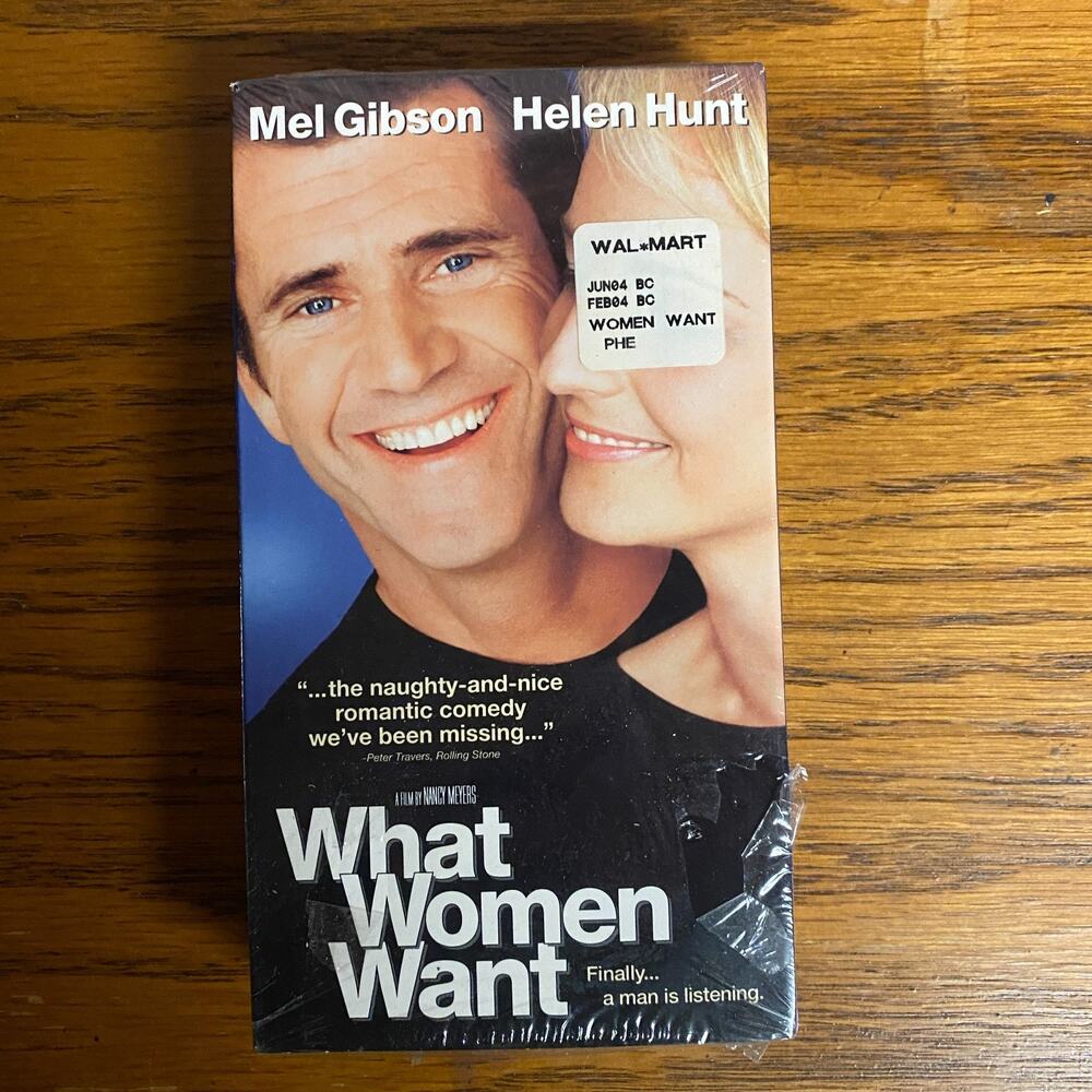 New What Women Want (VHS, 2000)